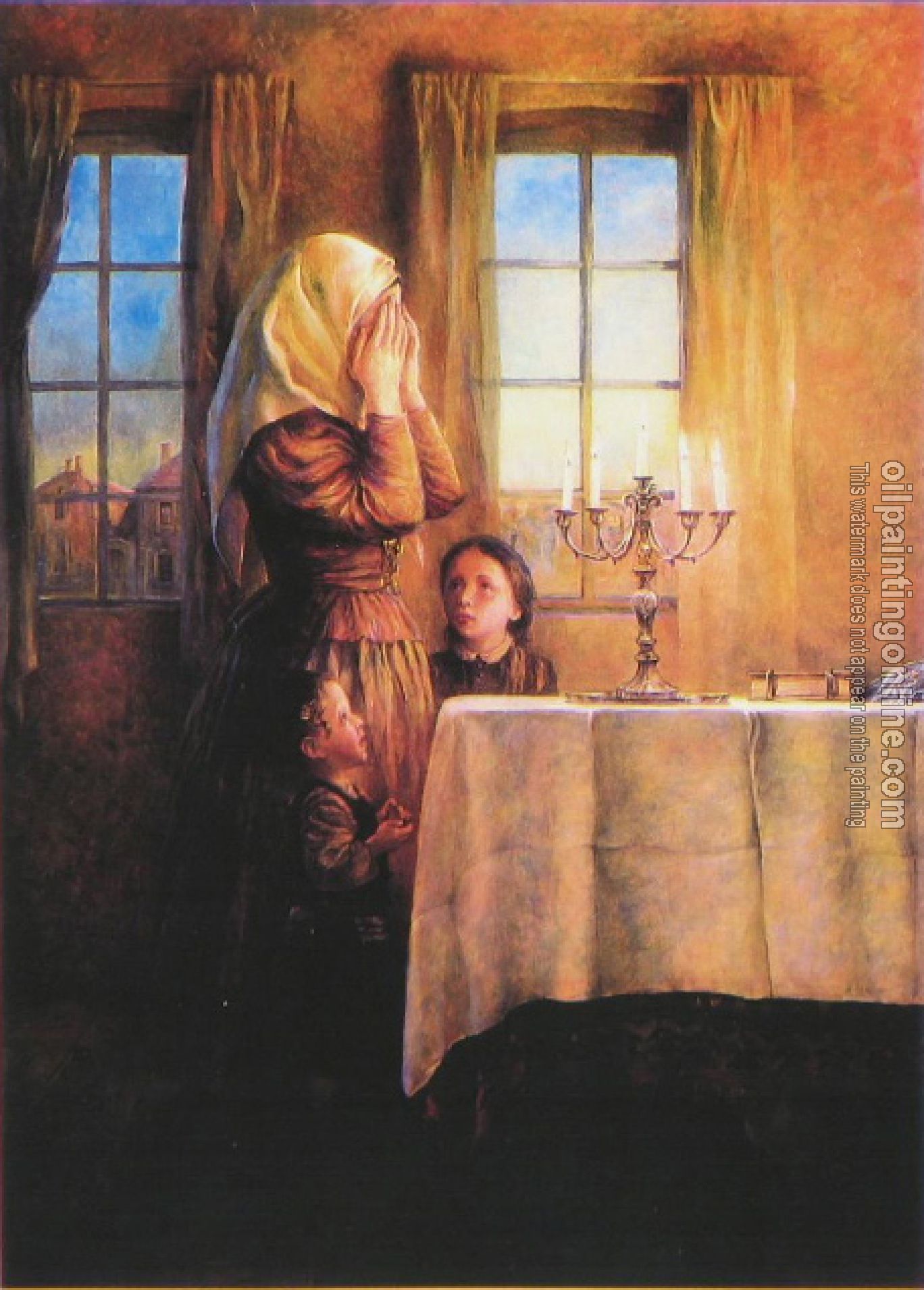 Oil Painting Reproduction - Jewish art